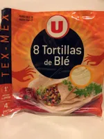 Tortillas souples x8 320g