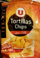 Tortillas chips goût chili