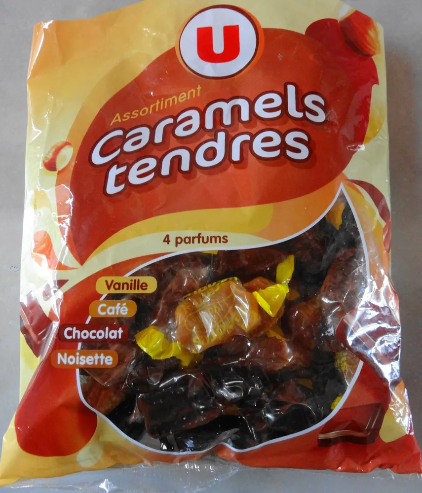Caramels Tendres, assortiment 4 parfums