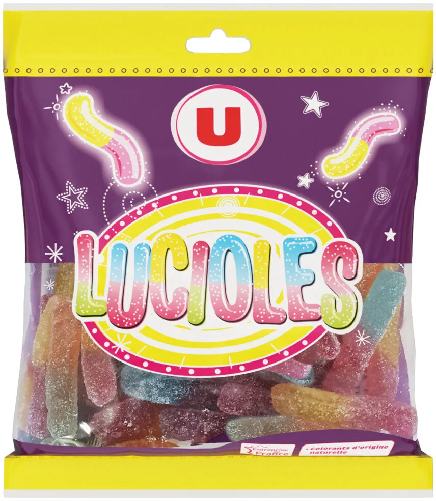 Confiserie gélifiés lucioles