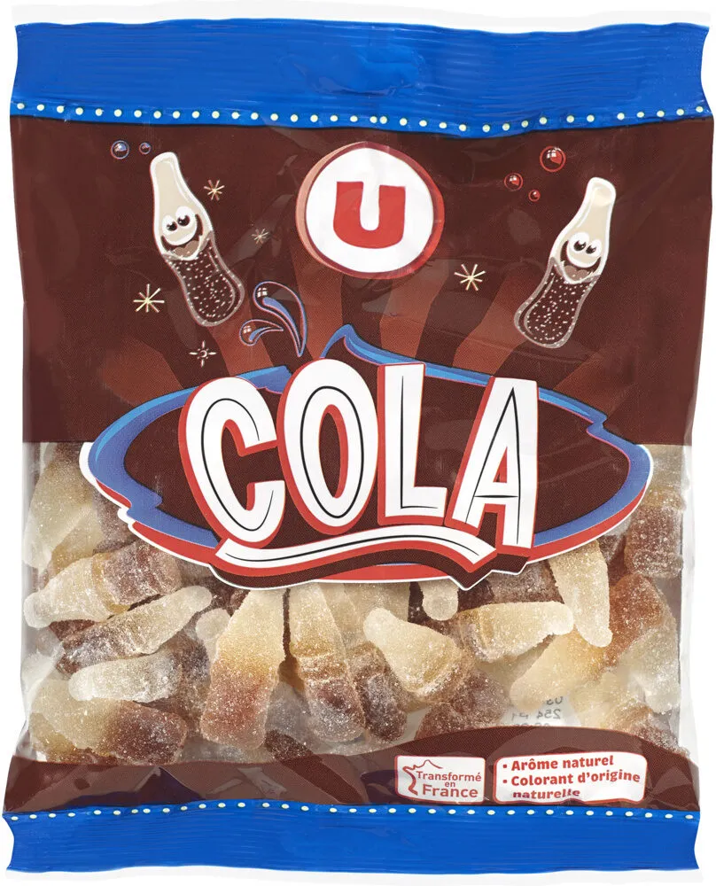 Confiserie gélifiée cola