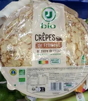 Crêpes de froment au sucre de canne x4 160g