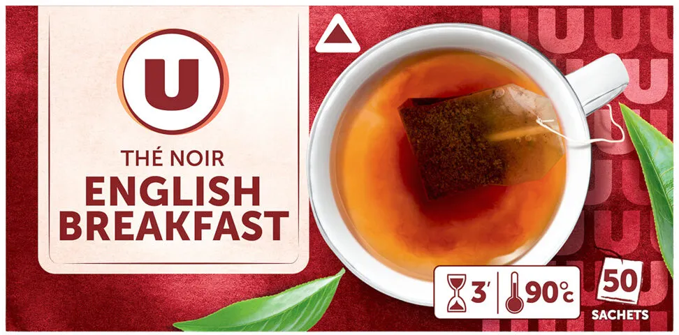 Thé English Breakfast boîte de 50 sachets - 100g