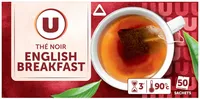 Thé English Breakfast boîte de 50 sachets - 100g