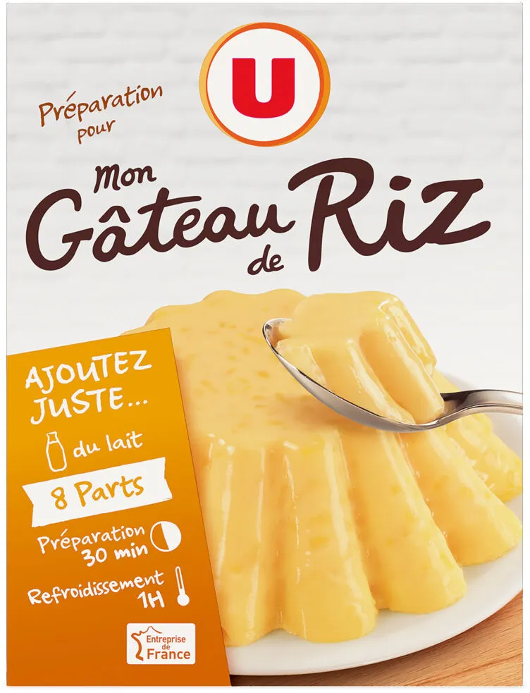 Préparation pour gâteau de riz boîte de 1 dose