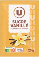 Sucre vanillé étui de 10 sachets - 7,5g