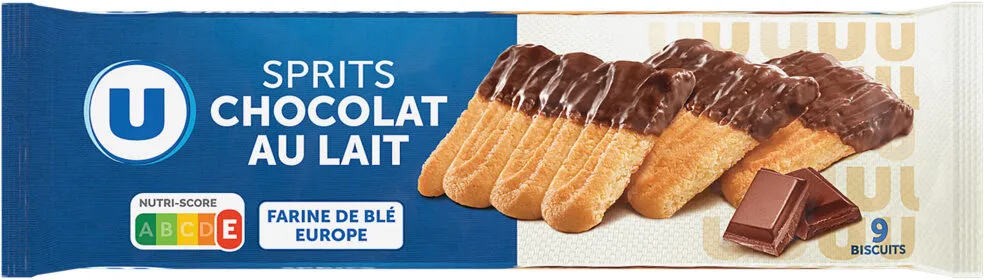 Gâteau Sprits au chocolat au lait 150g