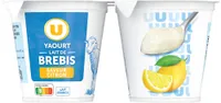 Yaourt au lait de brebis saveur citron 13,2%MG - 4x125g