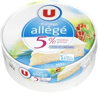 Fromage allégé au lait pasteurisé 5% de MG