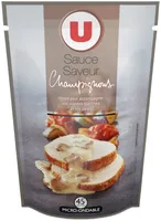 Sauce liquide aux champignons