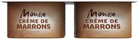 Mousse à la crème de marron 4 pots x73g