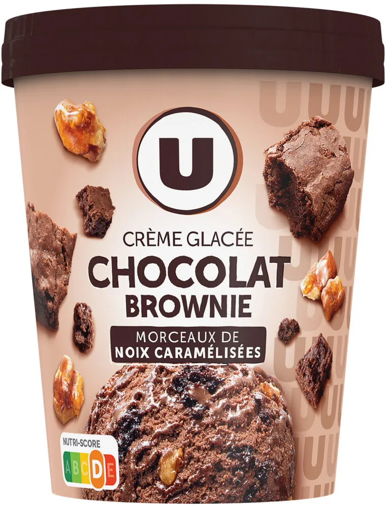 Crème glacée Pot chocolat brownie - pot 350g
