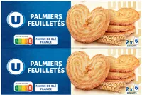 Palmiers feuilletés 2x100g