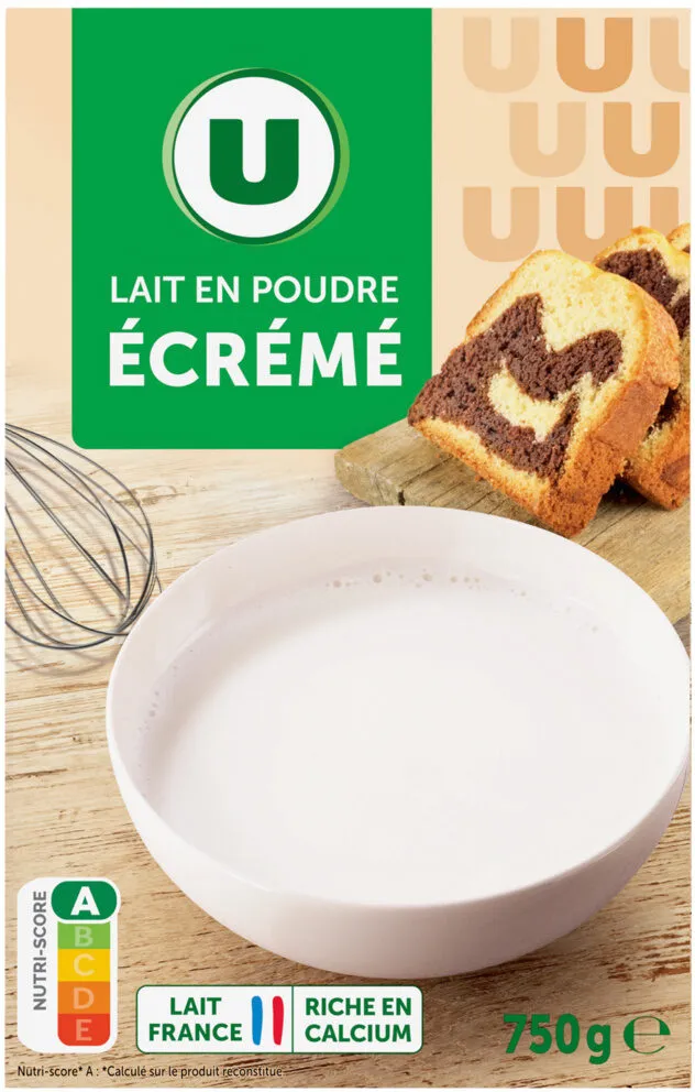 Lait écrémé en poudre 750g