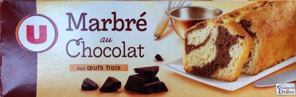 Marbré au chocolat