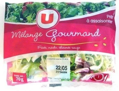Salade Mélange Gourmand (frisée,mâche,chicorée rouge)