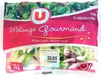 Salade Mélange Gourmand (frisée,mâche,chicorée rouge)