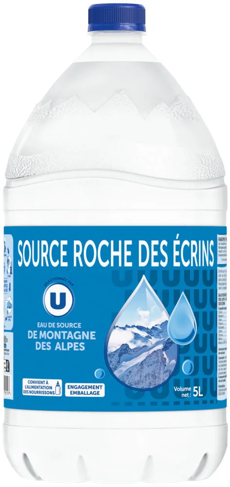 Eau de source de montagne