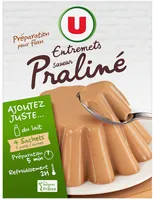 Les entremets préparation pour flan praliné 4 doses, 260g