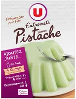 Les entremets préparation pour flan pistache 4 doses, 260g