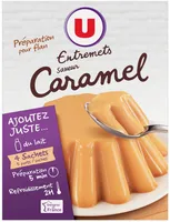 Les entremets préparation pour flan caramel 4 doses, 260g