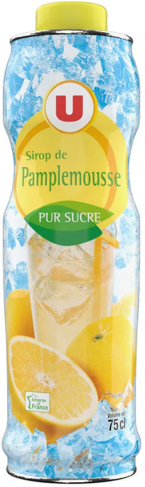Sirop de pamplemousse jaune