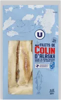 Filet de colin d'Alaska MSC sans peau/sans arête 800g
