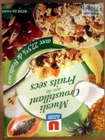 Muesli croustillant avec des Fruits Secs