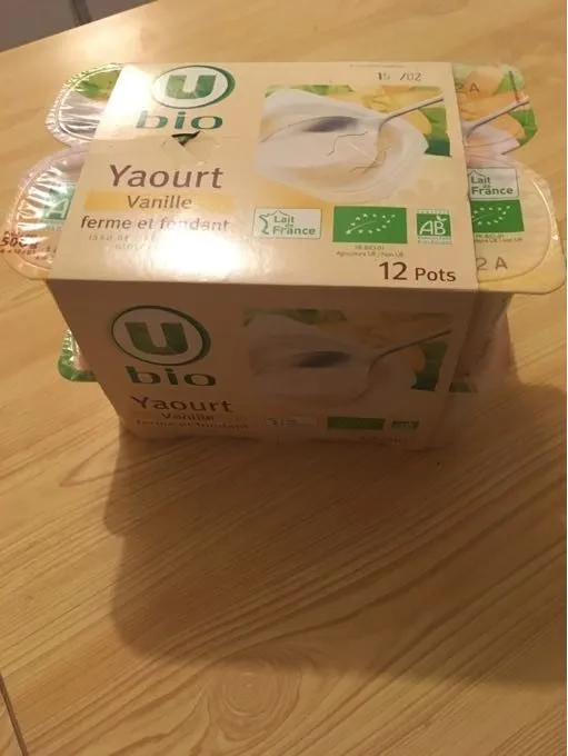 Yaourts fermes et fondants à la vanille 12x125g
