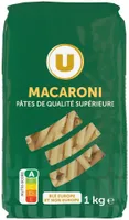 Pâtes Macaroni qualité supérieure, sachet de 1kg