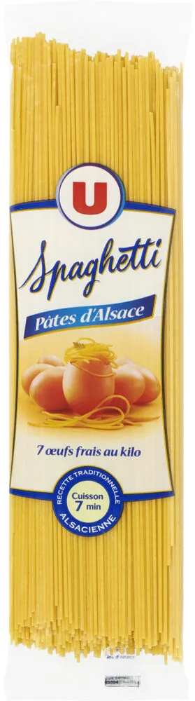 Spaghetti aux oeufs IGP d'Alsace