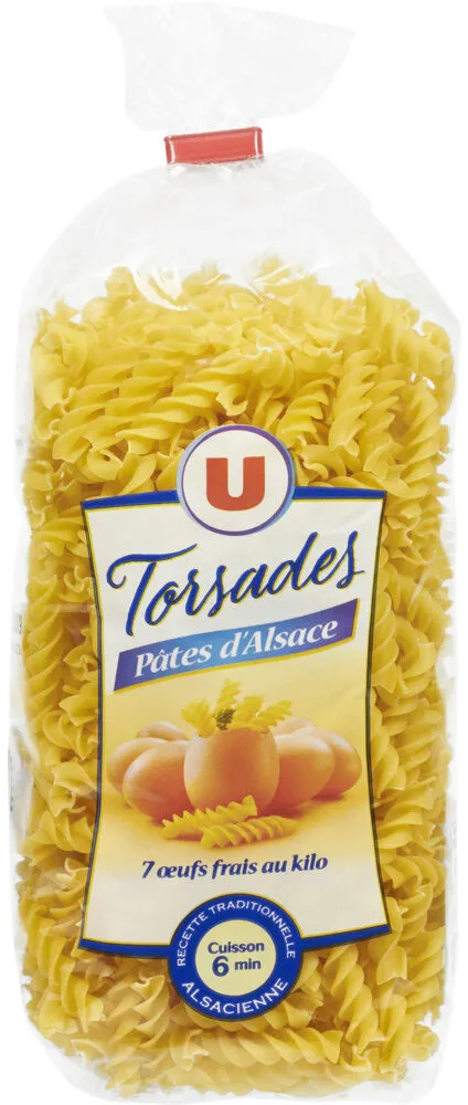 Torsades IGP d'Alsace aux oeufs