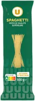 Pâtes Spaghetti qualité supérieure, paquet cello de 500g