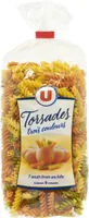 Torsades aux oeufs tricolores