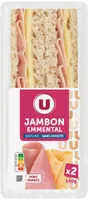 Sandwich pur mie jambon-emmental 140g