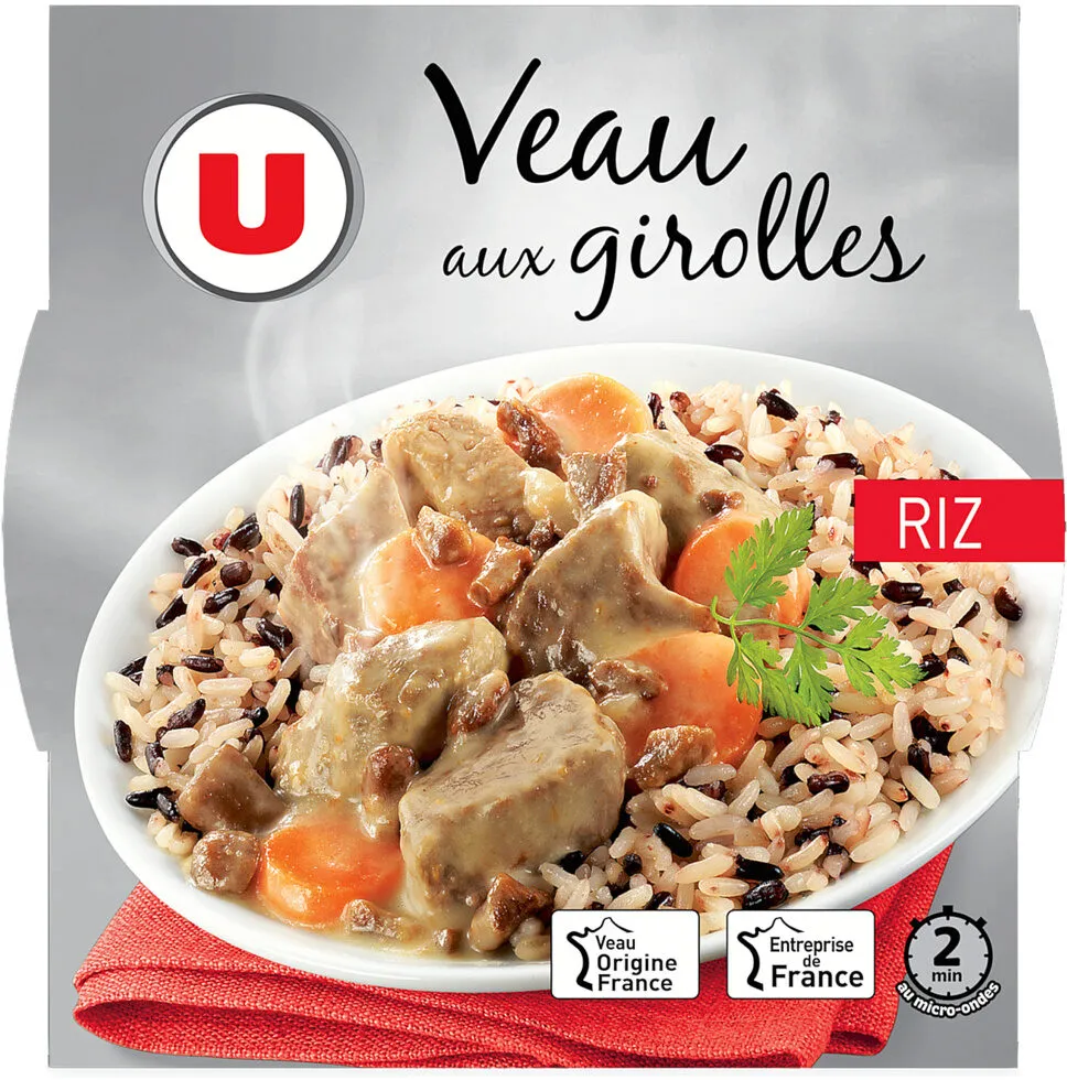 Veau aux Girolles et son Riz