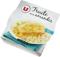 Filet de truite aux amandes et son riz au pavot