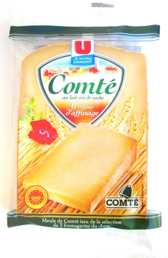 Comté au lait cru de vache (33 % MG)
