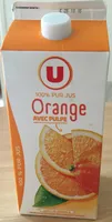 Jus d'orange avec pulpe