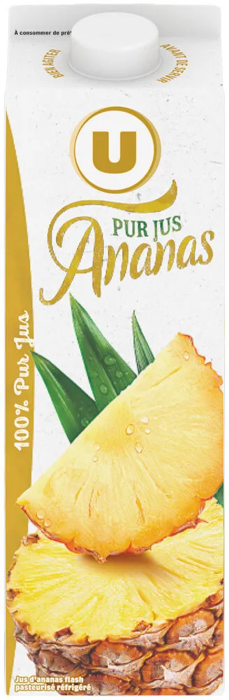 Pur jus réfrigéré d'ananas 1l