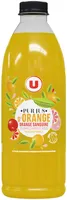 Pur jus d'orange, orange sanguine, pamplemousse réfrigéré - Bouteille1L
