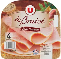 Jambon braisé découenné