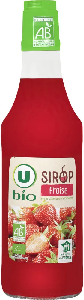 Sirop de fraise bouteille de 50cl