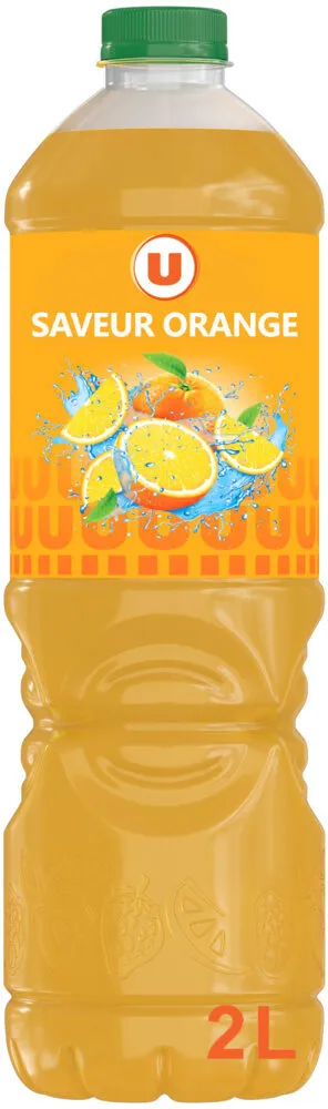 Boisson aux jus de fruits à base de concentrés, aromatisée orange 2L