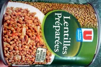 Lentilles préparées - 800 g - U