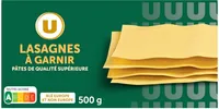 Pâtes à Lasagnes qualité supérieure boîte de 500g
