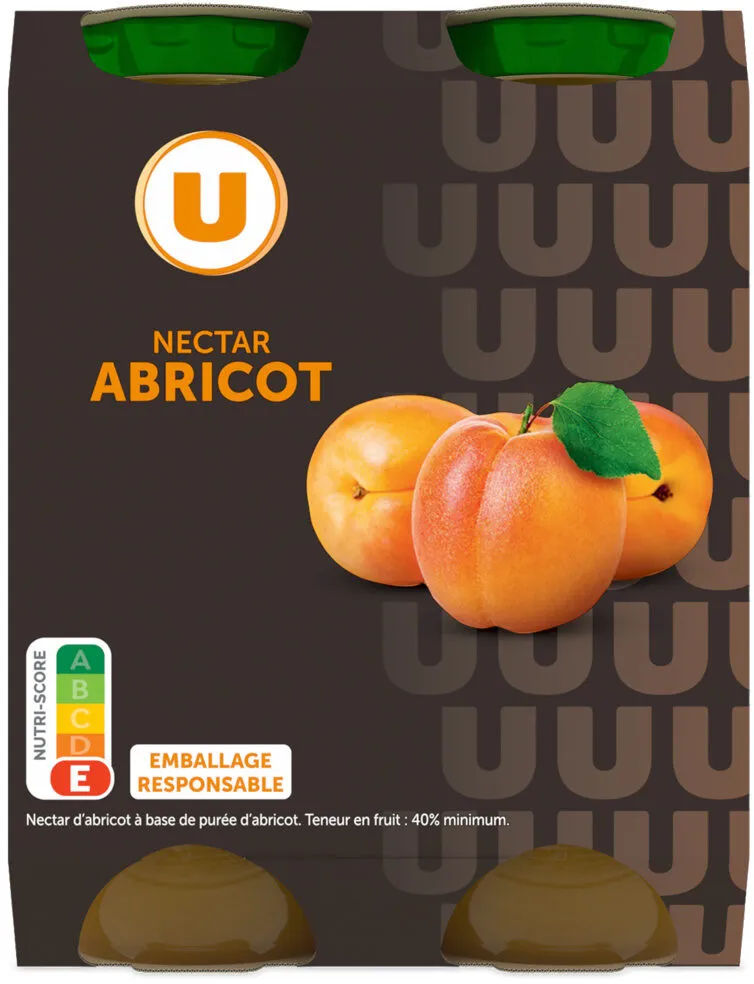 Nectar d'abricot 4 bouteilles de 20cl