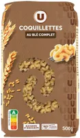 Pâtes Coquillette au blé complet sachet de 500g