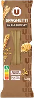 Pâtes Spaghetti au blé complet sachet de 500g