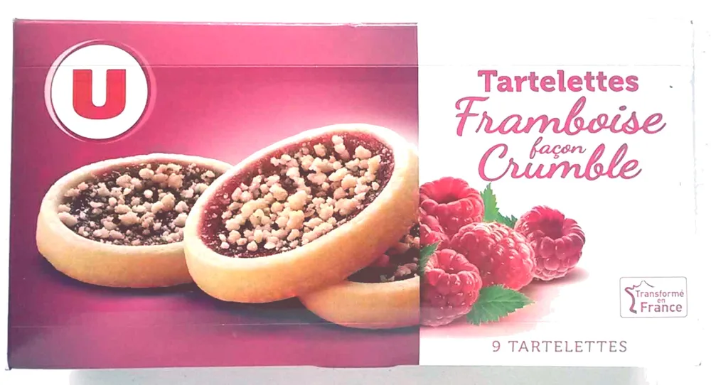 Tartelettes Framboise façon Crumble